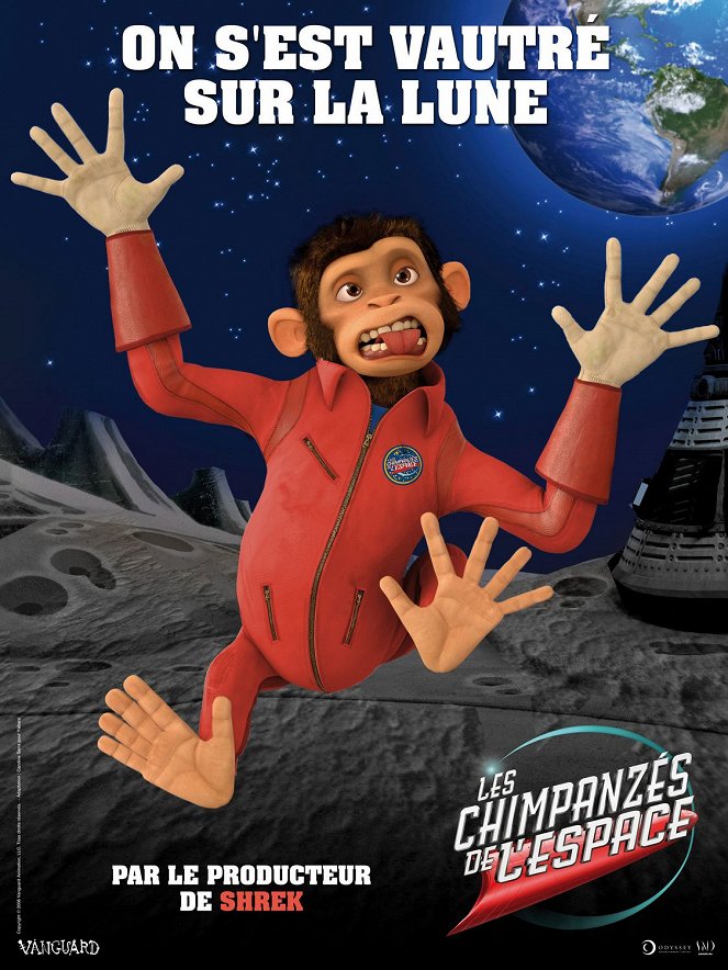 Les Chimpanzés de l'espace - Affiches