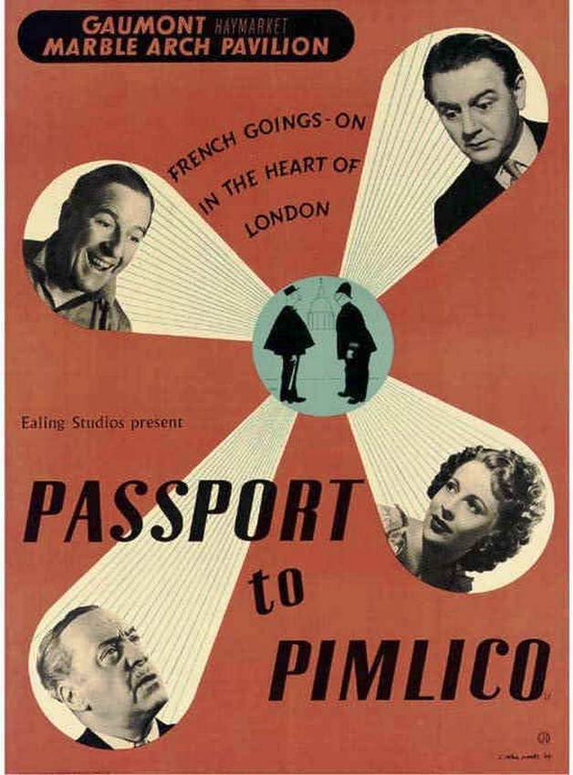 Passeport pour Pimlico - Affiches