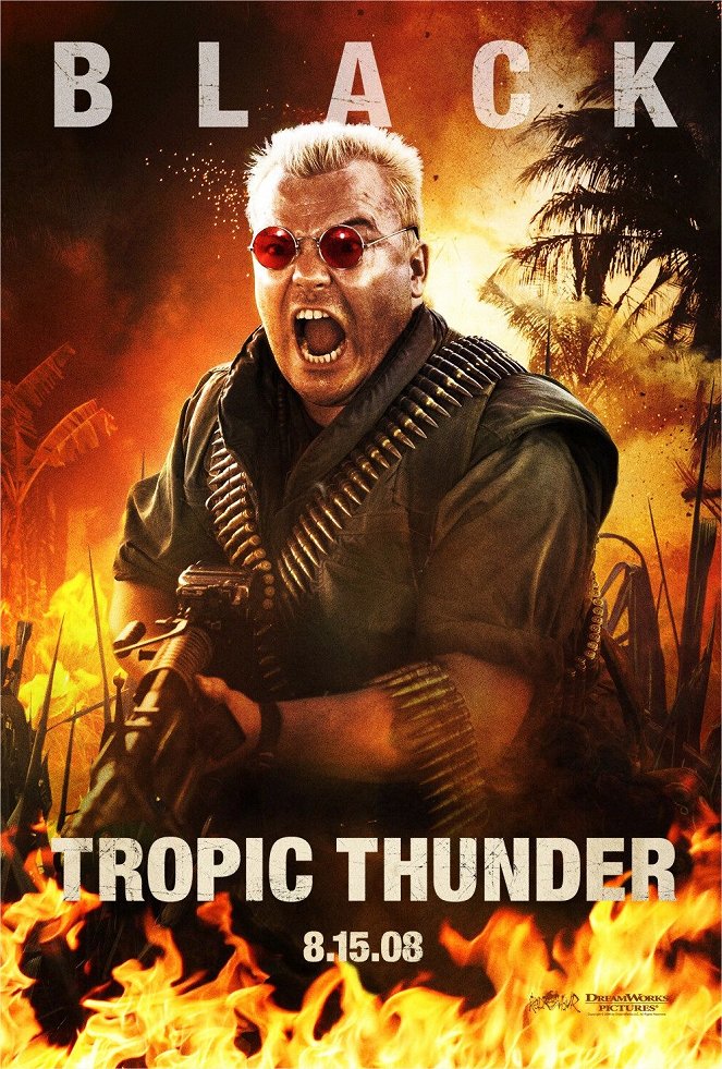 Tropic Thunder: ¡Una guerra muy perra! - Carteles