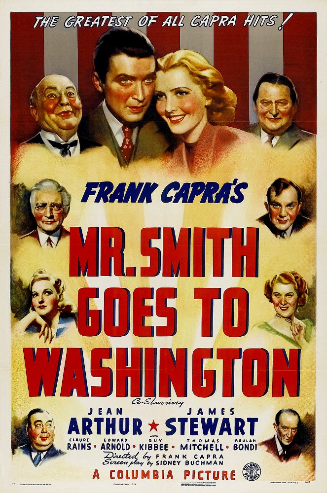 Pan Smith jedzie do Waszyngtonu - Plakaty