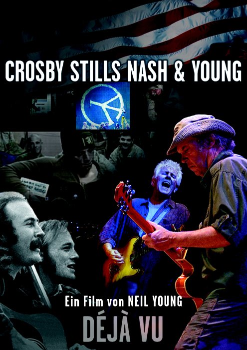 Crosby, Stills, Nash & Young - Déjà Vu - Plakate