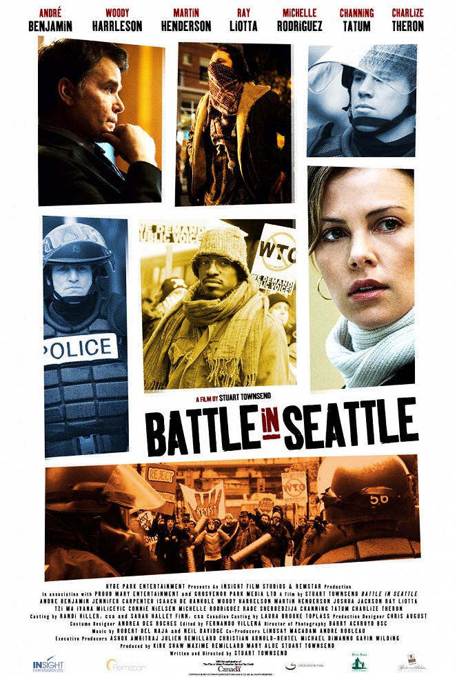 Battle in Seattle - Cartazes