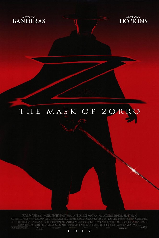 Zorro: Tajomná tvár - Plagáty