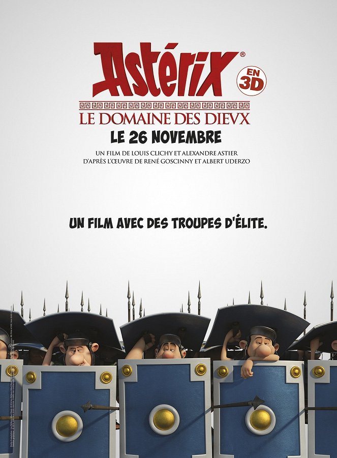 Asterix: Sídliště bohů - Plakáty