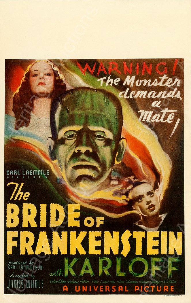 Frankensteinin morsian - Julisteet