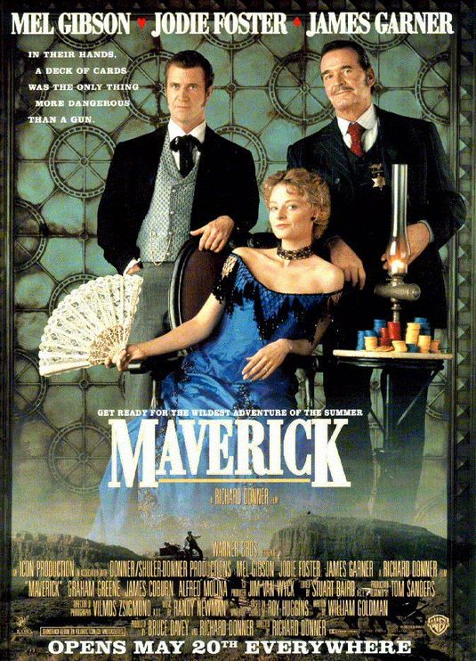 Maverick - Halálos póker - Plakátok