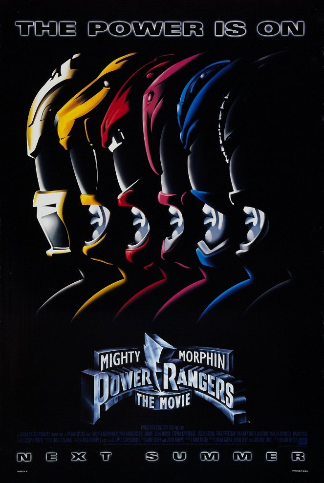 Power Rangers: la película - Carteles
