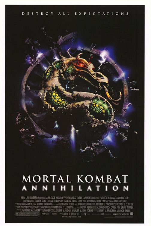Mortal Kombat: Annihilation - Cartazes