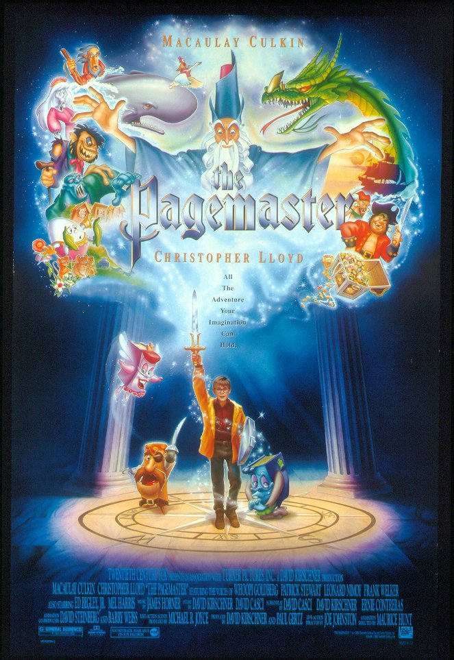 The Pagemaster - Affiches