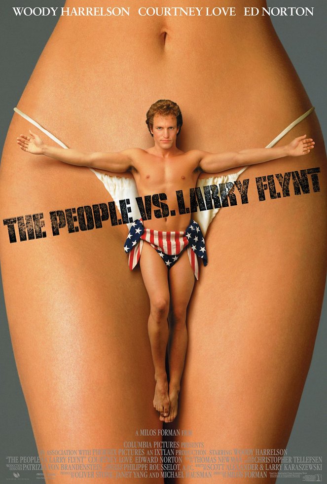People vs Larry Flynt - Julisteet
