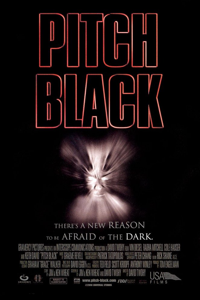 Černočerná tma - Plakáty