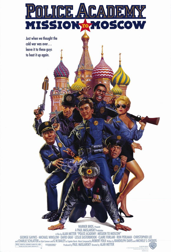 Police Academy: Mission to Moscow - Cartazes