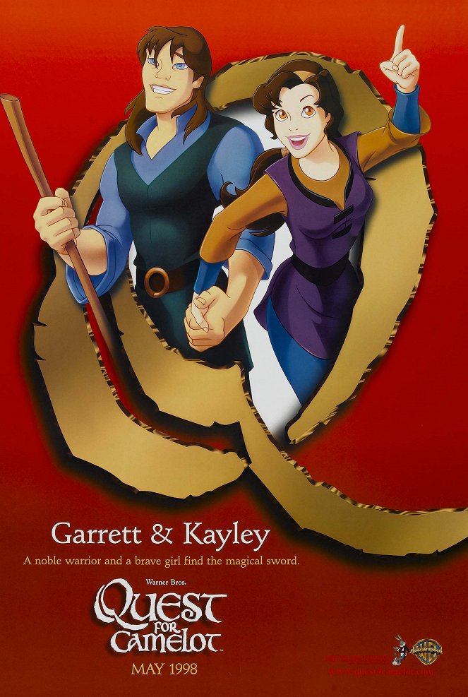 La espada mágica: En busca de Camelot - Carteles