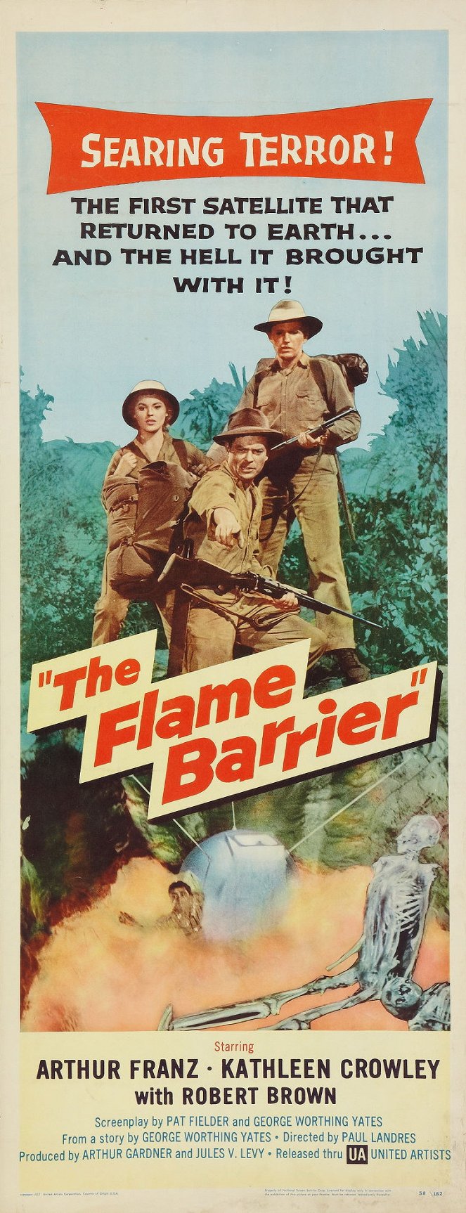 The Flame Barrier - Plakáty