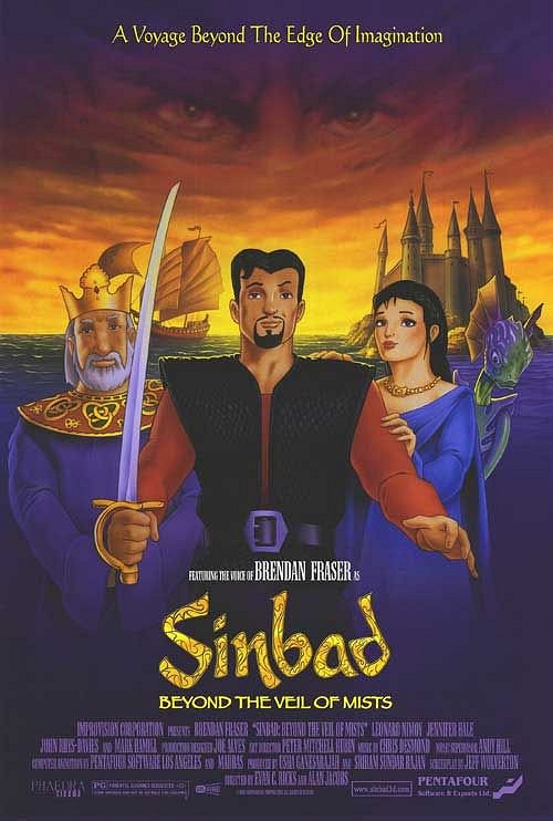 Sinbad: Beyond the Veil of Mists - Cartazes