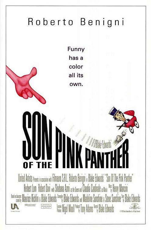 A Rózsaszín párduc fia - Plakátok