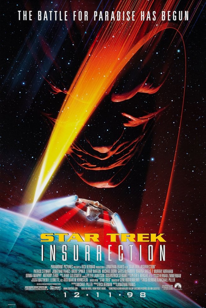 Star Trek IX: Vzpoura - Plakáty