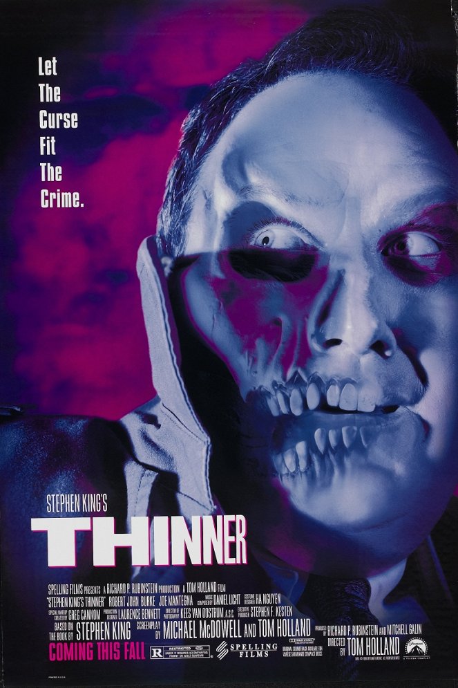 Thinner - Cartazes