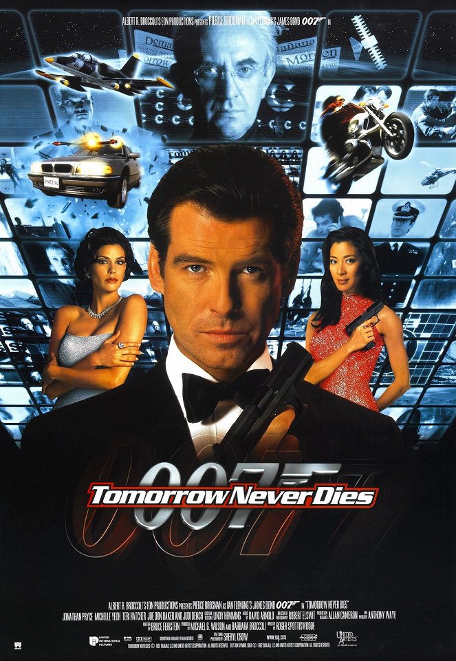 James Bond: Zajtrajšok nikdy nezomiera - Plagáty