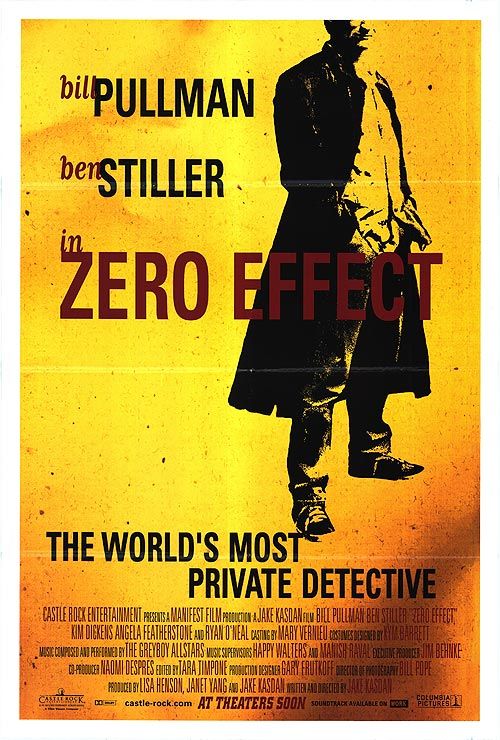 Zero Effect - Posters