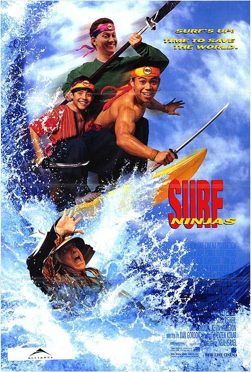 Surf Ninjas - Carteles