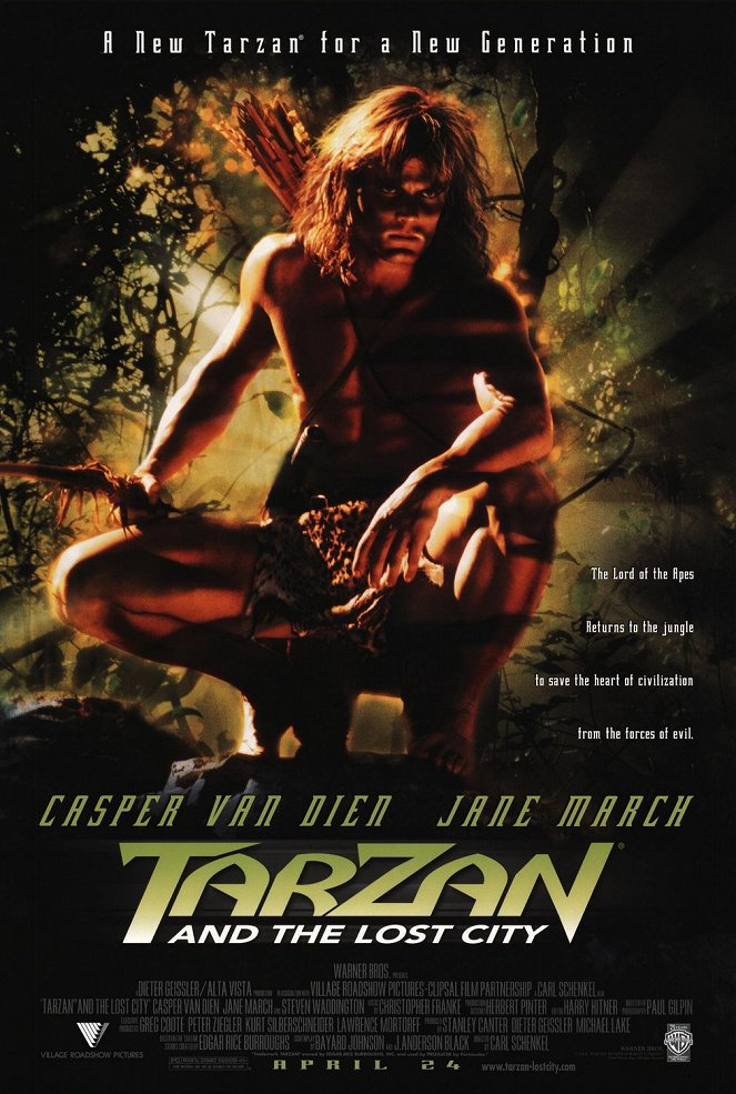 Tarzan a Ztracené město - Plakáty