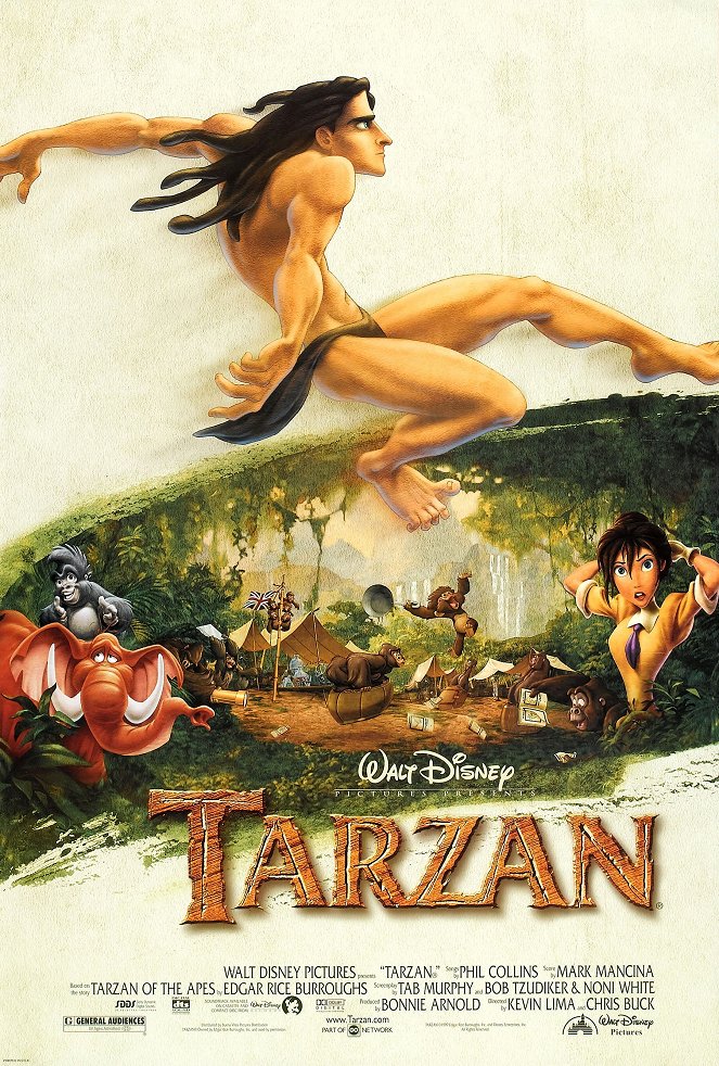 Tarzan - Julisteet