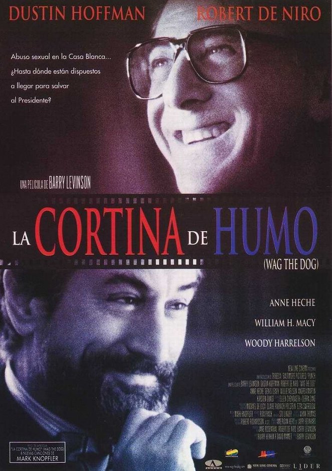 La cortina de humo - Carteles