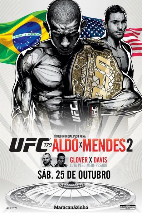 UFC 179: Aldo vs. Mendes 2 - Plagáty