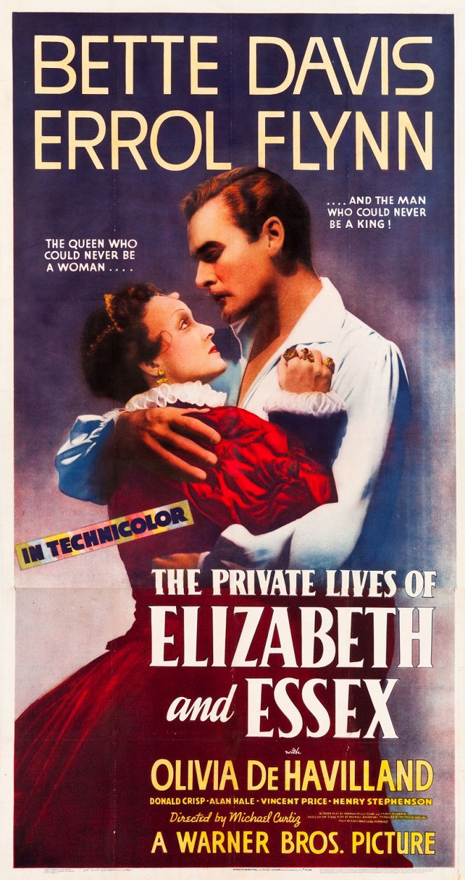 The Private Lives of Elizabeth and Essex - Cartazes