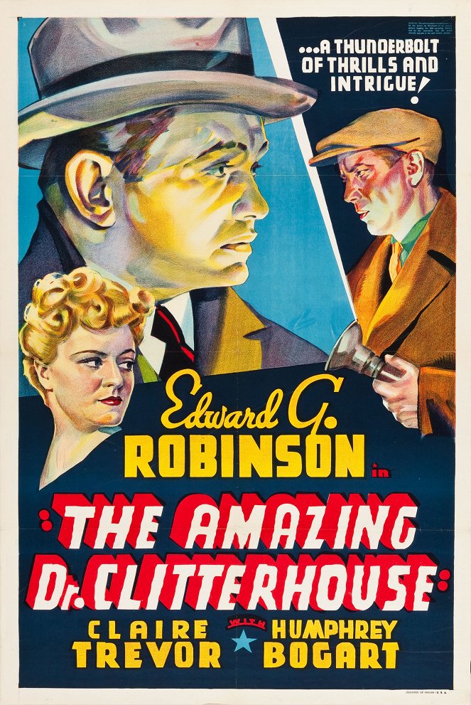 The Amazing Dr. Clitterhouse - Cartazes