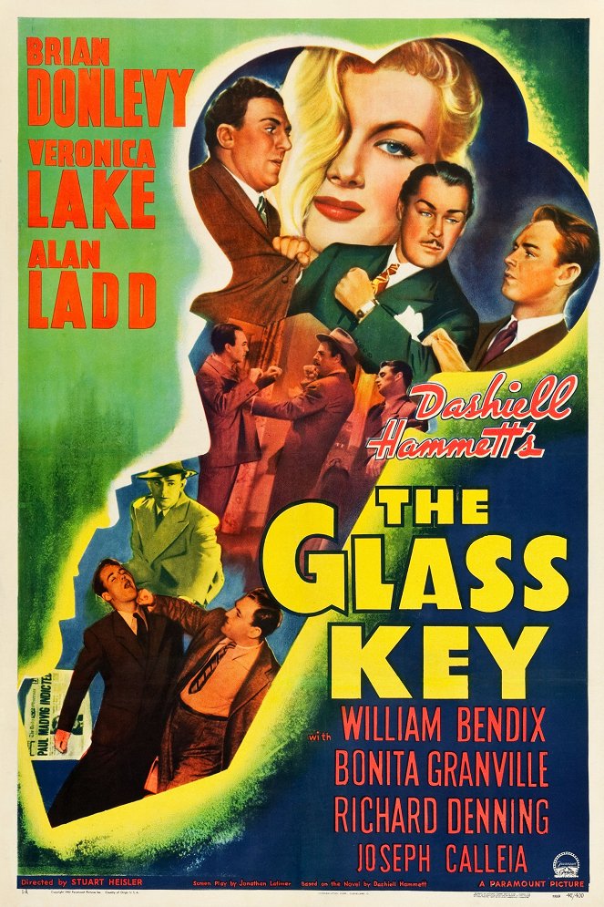 The Glass Key - Plakaty