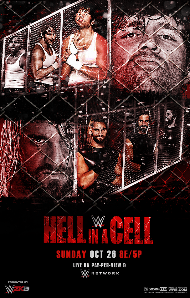 WWE Hell in a Cell - Plakáty