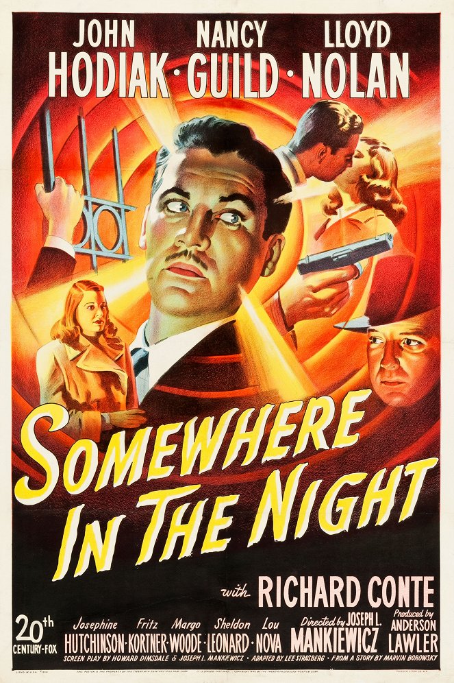 Někde v noci - Plakáty