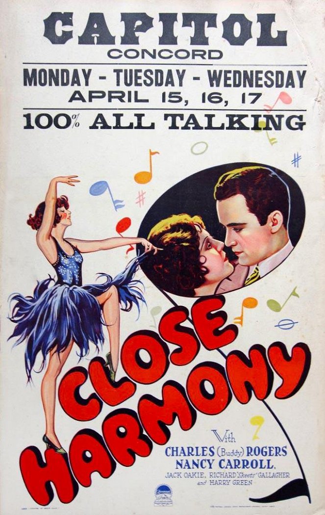 Close Harmony - Posters