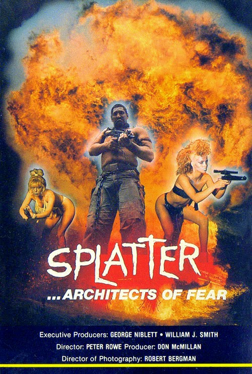 Splatter: Architects of Fear - Plakáty