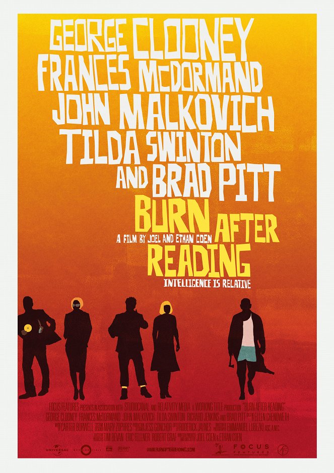 Burn After Reading - Affiches