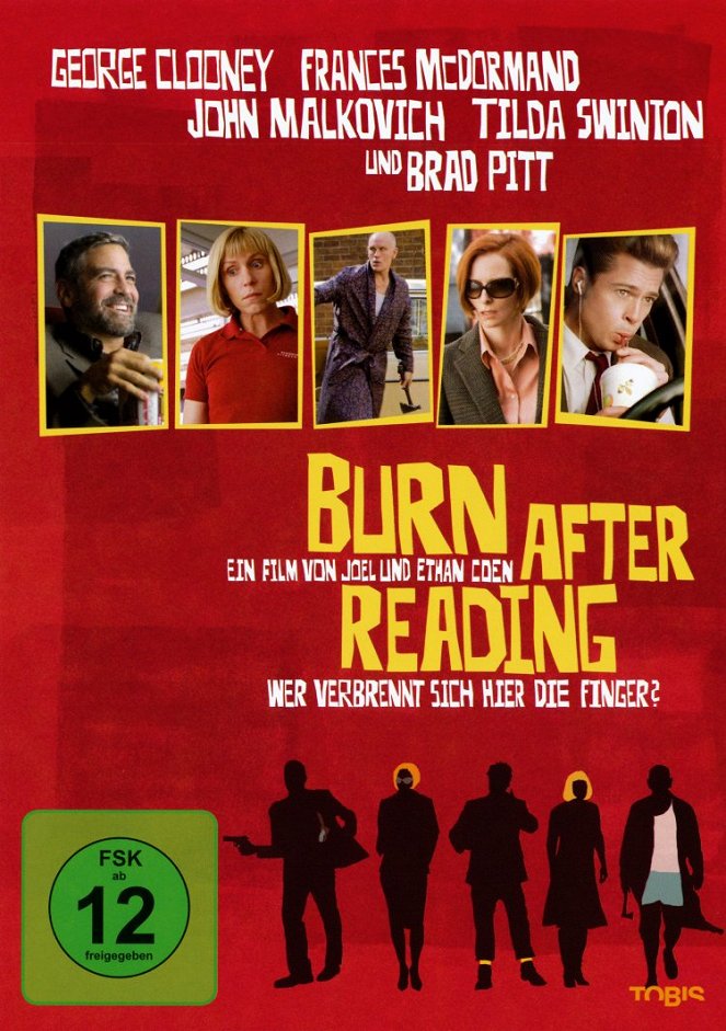 Burn after reading - Wer verbrennt sich hier die Finger? - Plakate