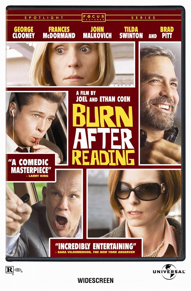 Burn after reading - Wer verbrennt sich hier die Finger? - Plakate