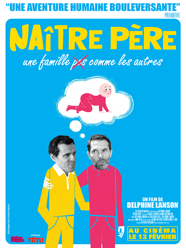 Naître père - Posters