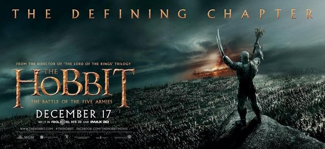 Le Hobbit : La bataille des qinq armées - Affiches