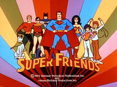 SuperFriends: The Legendary Super Powers Show - Carteles