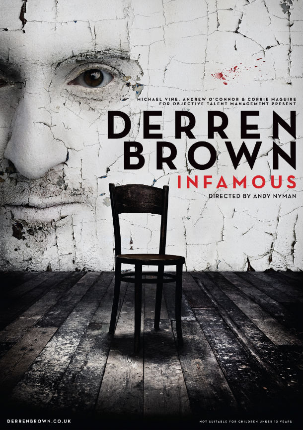 Derren Brown: Infamous - Plakátok
