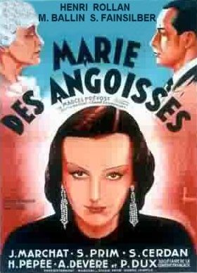 Marie des angoisses - Plakátok