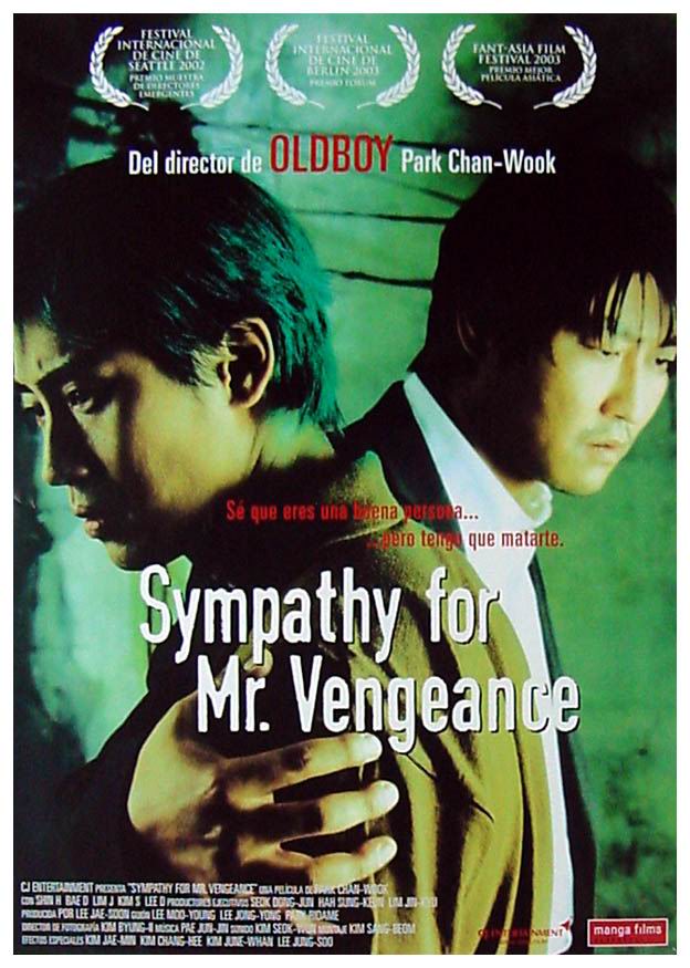 Sympathy for Mr. Vengeance - Carteles