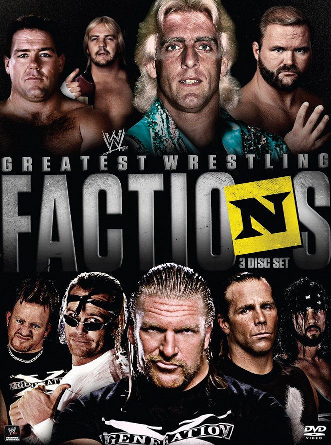 WWE Presents... Wrestling's Greatest Factions - Plakate