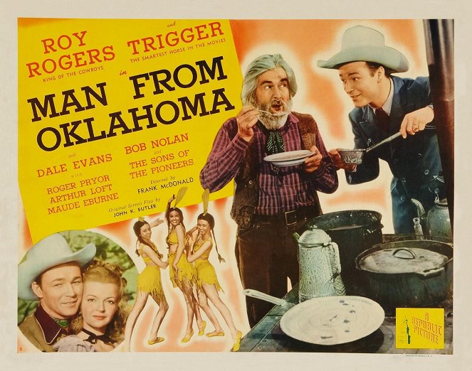 Man from Oklahoma - Affiches