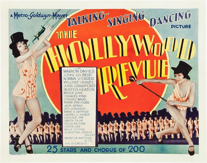 The Hollywood Revue of 1929 - Cartazes