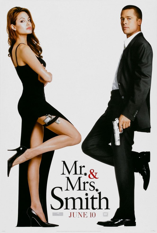 Mr. and Mrs. Smith - Plakate