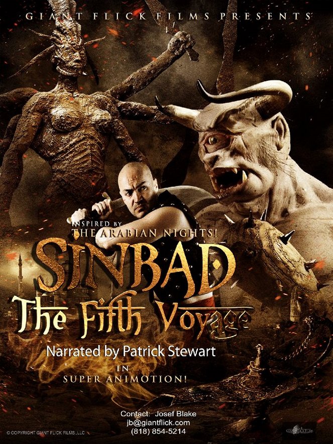 Sinbad: The Fifth Voyage - Carteles